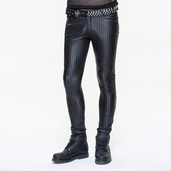 devil fashion spring steampunk women pant casual leather high waist black striped trousers slim fit
devil fashion spring steampunk women pant casual leather high waist black striped trousers slim fit