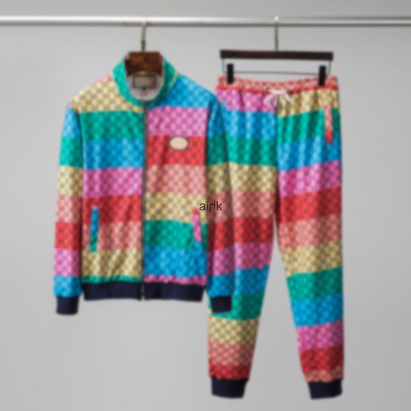 23ss designer fashion luxury tracksuits mens tracksuit jacket 7 color patchwork g double letters print outwear suit europe classical letter, Gray
23ss designer fashion luxury tracksuits mens tracksuit jacket 7 color patchwork g double letters print outwear suit europe classical letter, Gray