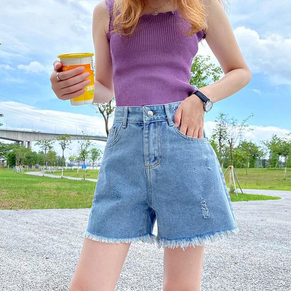 women's jeans sky blue jeansfor women summer han edition slim high waist denim shorts fashionable simple loose wide-leg
women's jeans sky blue jeansfor women summer han edition slim high waist denim shorts fashionable simple loose wide-leg