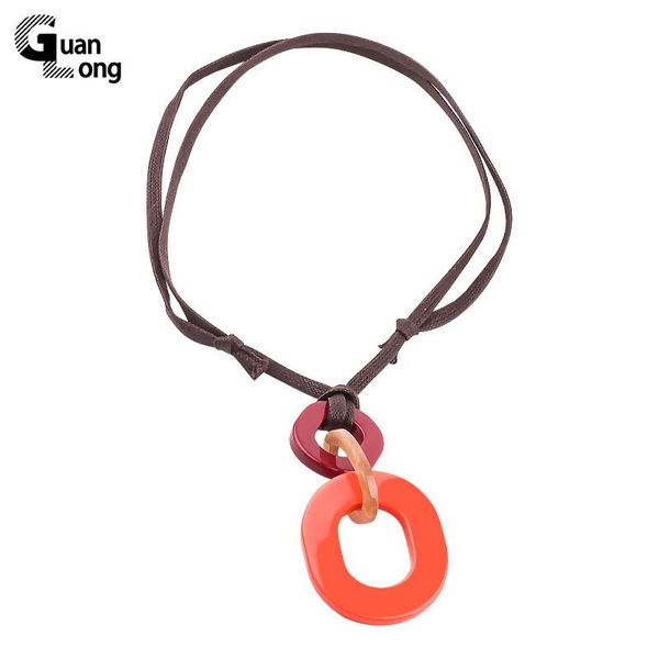 pendant necklaces guanlong fashion jewelry rope chain resin geometric for women, Silver
pendant necklaces guanlong fashion jewelry rope chain resin geometric for women, Silver