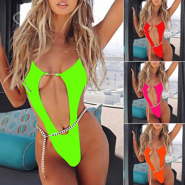 one-piece swimsuit female thong bikini push up swimwear women high cut bodysuits ring monokini deep v-neck bathers new, White;black
one-piece swimsuit female thong bikini push up swimwear women high cut bodysuits ring monokini deep v-neck bathers new, White;black