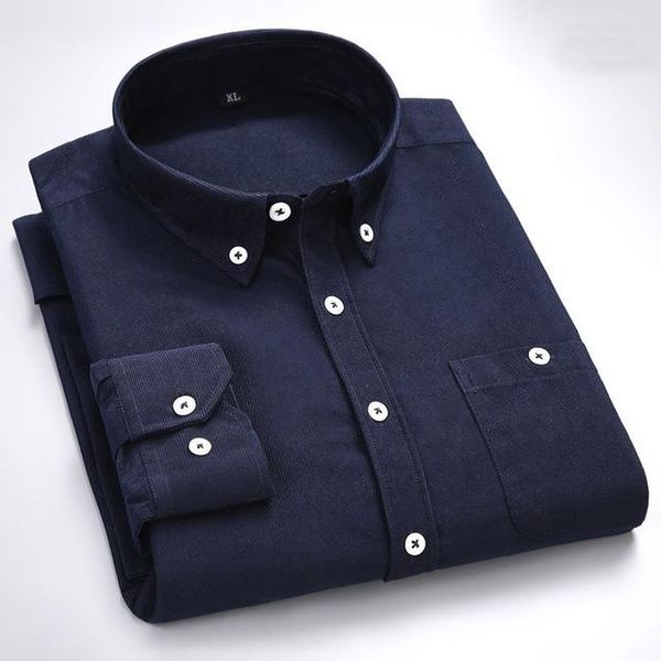 men's corduroy shirt new product cotton spring and autumn slim fit white blue black elegant men's casual shirt solid color long, White;black
men's corduroy shirt new product cotton spring and autumn slim fit white blue black elegant men's casual shirt solid color long, White;black