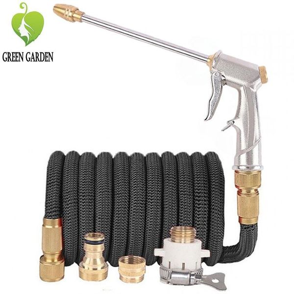watering equipments 16-125ft expandable garden hose magic flexible plastic pipes car wash water with spray gun cleaning tools
watering equipments 16-125ft expandable garden hose magic flexible plastic pipes car wash water with spray gun cleaning tools