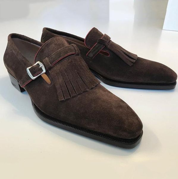 2021 new men`s tassels shoe spring autumn suede tessel side buckle dress shoes men loafers for men hg331, Black
2021 new men`s tassels shoe spring autumn suede tessel side buckle dress shoes men loafers for men hg331, Black