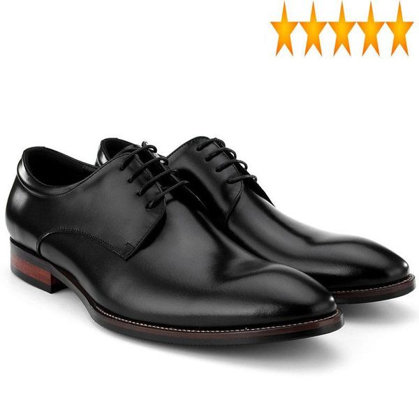 dress shoes genuine quality business leather high mens footwear pointed toe lace up wedding party luxury formal male derby black
dress shoes genuine quality business leather high mens footwear pointed toe lace up wedding party luxury formal male derby black
