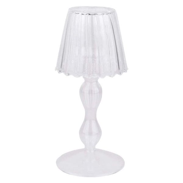 table lamp style glass candle holder home decoration ornaments lamp candle holder table