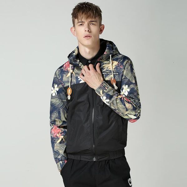 m-4xl man's hooded hoodies patchwork hooded mens jackets floral windbreaker jacket men fashion bomber jacket, Black;brown
m-4xl man's hooded hoodies patchwork hooded mens jackets floral windbreaker jacket men fashion bomber jacket, Black;brown