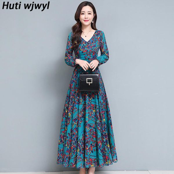 casual dresses 2021 vintage print boho beach maxi dress spring autumn plus size floral chiffon midi women bodycon party black vestido, Black;gray
casual dresses 2021 vintage print boho beach maxi dress spring autumn plus size floral chiffon midi women bodycon party black vestido, Black;gray