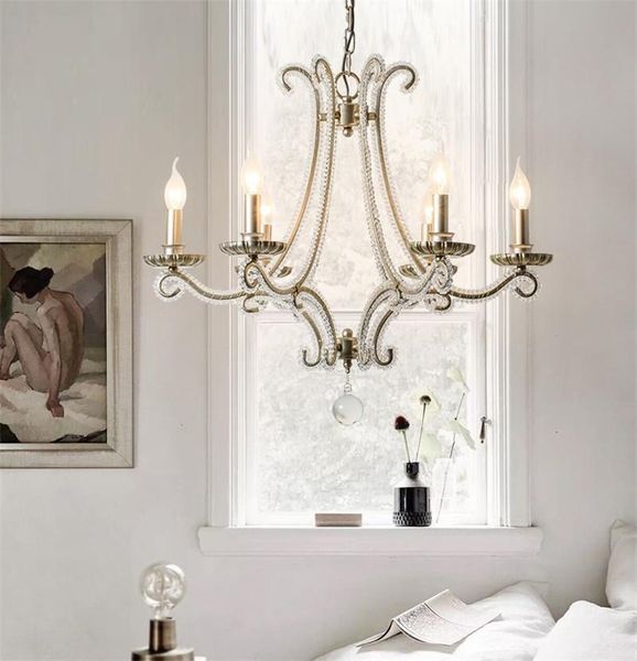 french cast metal chandelier for living room indoor lighting country wrought iron lamp bedroom retro silver crystal chandeliers
french cast metal chandelier for living room indoor lighting country wrought iron lamp bedroom retro silver crystal chandeliers