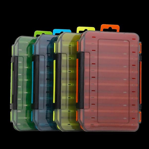 fishing accessories walk fish lure box double sided hook storage tackle 14 compartments tools
fishing accessories walk fish lure box double sided hook storage tackle 14 compartments tools