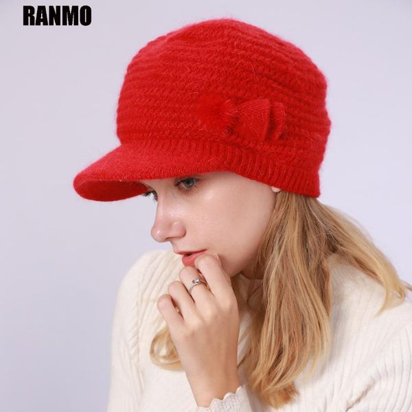 beanie/skull caps ranmo thick fur knitted hats women winter bow knot solid autumn warm beanies casual female wool cap, Blue;gray
beanie/skull caps ranmo thick fur knitted hats women winter bow knot solid autumn warm beanies casual female wool cap, Blue;gray