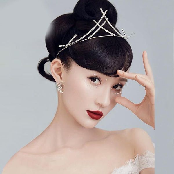 hair clips & barrettes luxury geometric crystal tiaras crowns for women bridal wedding engagement party accessories head decoration birthday, Golden;silver
hair clips & barrettes luxury geometric crystal tiaras crowns for women bridal wedding engagement party accessories head decoration birthday, Golden;silver