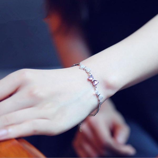 charm bracelets everoyal trendy crystal purple bowknot female accessories lady silver 925 girls jewelry women gift, Golden;silver
charm bracelets everoyal trendy crystal purple bowknot female accessories lady silver 925 girls jewelry women gift, Golden;silver