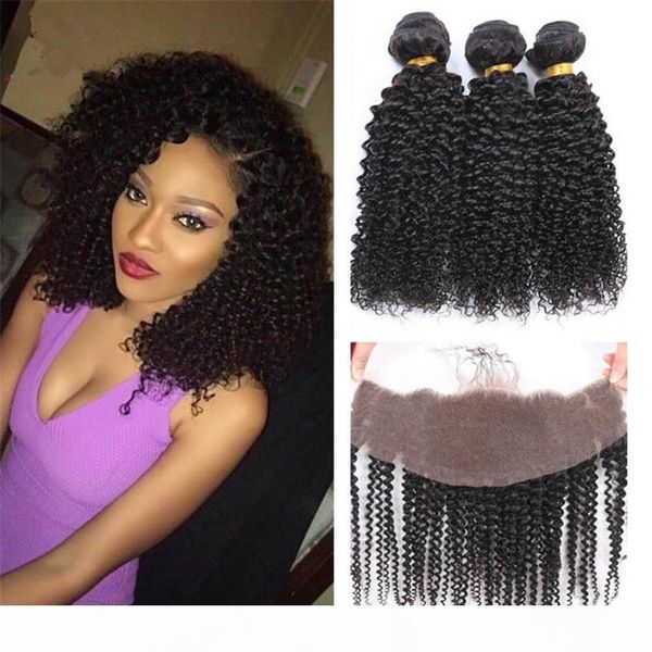 7a brazilian kinky curly hair with lace frontal 13x4 middle 3way part natural color human hair weave with lace frontal closure, Black
7a brazilian kinky curly hair with lace frontal 13x4 middle 3way part natural color human hair weave with lace frontal closure, Black