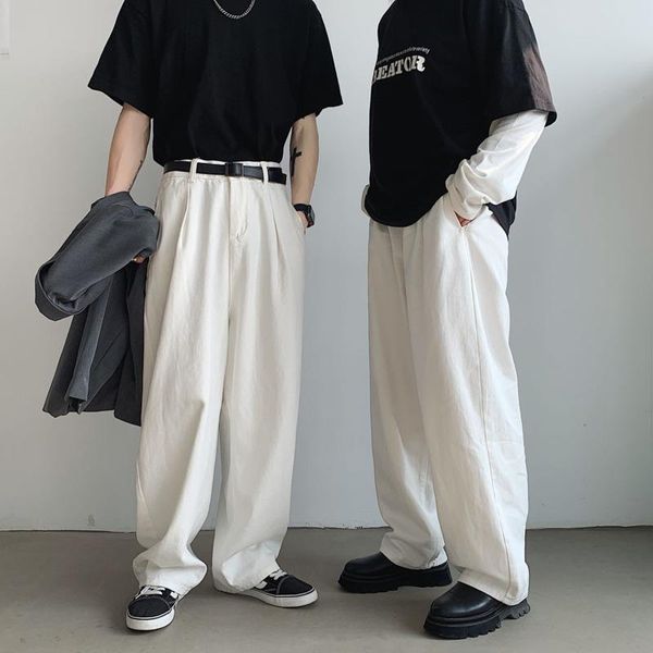 men's jeans cotton wide-leg fashion casual white men streetwear korean loose hip-hop straight-leg denim trousers mens, Blue
men's jeans cotton wide-leg fashion casual white men streetwear korean loose hip-hop straight-leg denim trousers mens, Blue