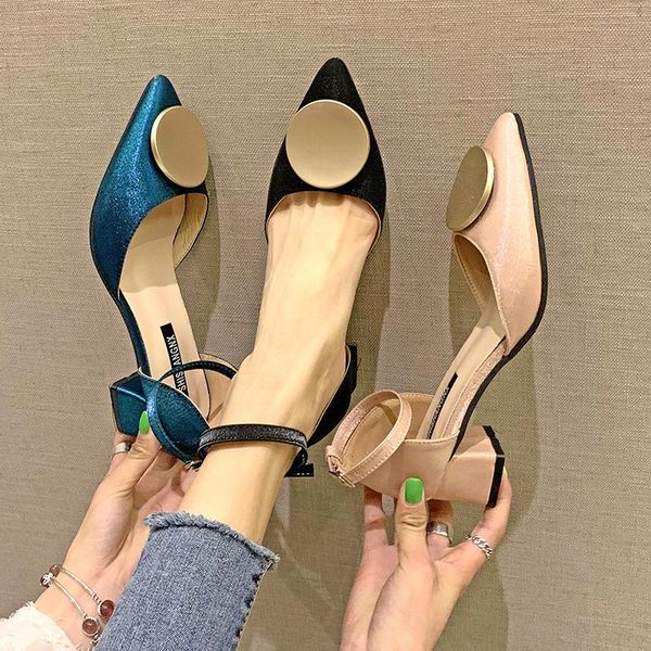dress shoes women heeled sandals mid heels pumps ankle straps pointed toe jelly formal office, Black
dress shoes women heeled sandals mid heels pumps ankle straps pointed toe jelly formal office, Black