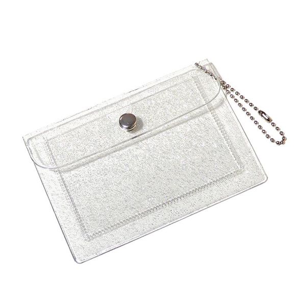 card holders men women girls case cute coin purse transparent pvc party gifts snap closure practical portable mini storage waterproof, Brown;gray
card holders men women girls case cute coin purse transparent pvc party gifts snap closure practical portable mini storage waterproof, Brown;gray