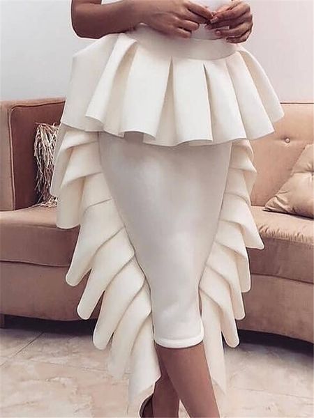 2021 new fashion summer women white skirt ruffle bodycon package hip club night party wear slim lady female jupe falda drop shipping gjge, Black
2021 new fashion summer women white skirt ruffle bodycon package hip club night party wear slim lady female jupe falda drop shipping gjge, Black