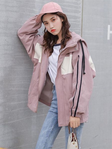 women's jackets 2021 fashion women jacket long sleeve harajuku windbreaker coats outwear streetwear casual loose retro hooded cardigans, Black;brown
women's jackets 2021 fashion women jacket long sleeve harajuku windbreaker coats outwear streetwear casual loose retro hooded cardigans, Black;brown