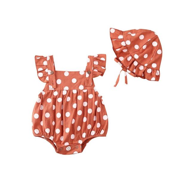 clothing sets 2021 baby clothes summer born toddler infant girl hat jumpsuit bodysuit dots print children's sunsuit, White
clothing sets 2021 baby clothes summer born toddler infant girl hat jumpsuit bodysuit dots print children's sunsuit, White
