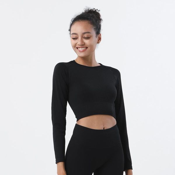 yoga outfits soft ribbed knitted long sleeve gym women sports crop for fitness t shirt female stretch, White;red
yoga outfits soft ribbed knitted long sleeve gym women sports crop for fitness t shirt female stretch, White;red