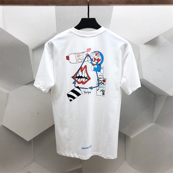 21 summer new ch crodora a dream co branded printing fashion brand casual loose cotton short sleeve t-shirt fo, White;black
21 summer new ch crodora a dream co branded printing fashion brand casual loose cotton short sleeve t-shirt fo, White;black