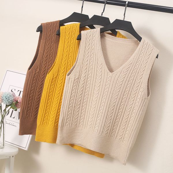 women's sweaters women nitted vest female spring autumn korean wild v-neck sleeveless student twist sweater tczv, White;black
women's sweaters women nitted vest female spring autumn korean wild v-neck sleeveless student twist sweater tczv, White;black