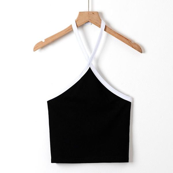 women's tanks & camis - 228 xia han edition cultivate morality into joining midriff hanging neck cross department small condole belt ve, White
women's tanks & camis - 228 xia han edition cultivate morality into joining midriff hanging neck cross department small condole belt ve, White