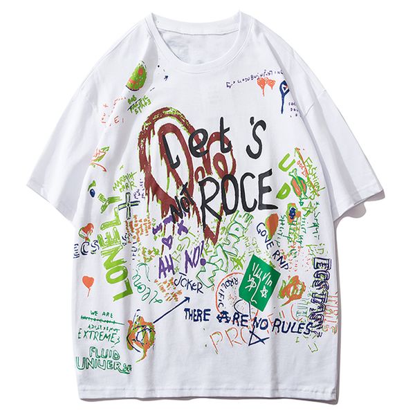 aidan 2021 new printed lettered graffiti hip hop harajuku men's fashion cotton short sleeve t-shirt p49d, White;black
aidan 2021 new printed lettered graffiti hip hop harajuku men's fashion cotton short sleeve t-shirt p49d, White;black