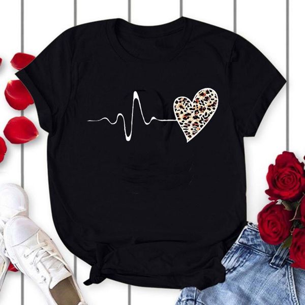 women's t-shirt female harajuku casual tee summer cool leopard graphic printed black women vogue short sleeve tshirts 2021, White
women's t-shirt female harajuku casual tee summer cool leopard graphic printed black women vogue short sleeve tshirts 2021, White
