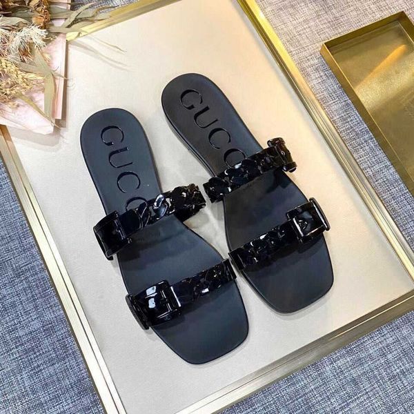 jelly 2021 new square flat chain candy color sandals antiskid rubber pvc water shoes yw yw, Black
jelly 2021 new square flat chain candy color sandals antiskid rubber pvc water shoes yw yw, Black
