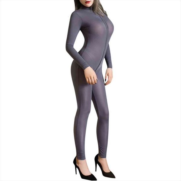open crotch bodycon women jumpsuit long sleeve fashion mesh see through black romper skinny double zipper overalls femme, Black;white
open crotch bodycon women jumpsuit long sleeve fashion mesh see through black romper skinny double zipper overalls femme, Black;white