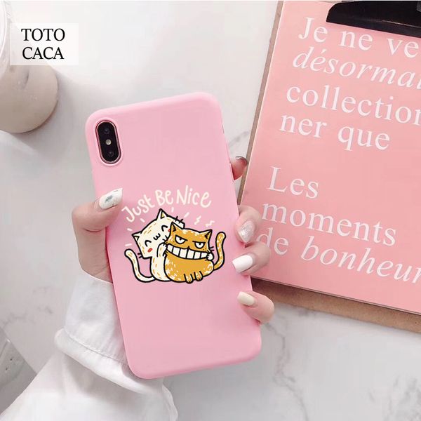 just be nice funny cat soft phone case for iphone x xr xs max 6s 6 7 8 plus se 2020 soft back cover for iphone
just be nice funny cat soft phone case for iphone x xr xs max 6s 6 7 8 plus se 2020 soft back cover for iphone