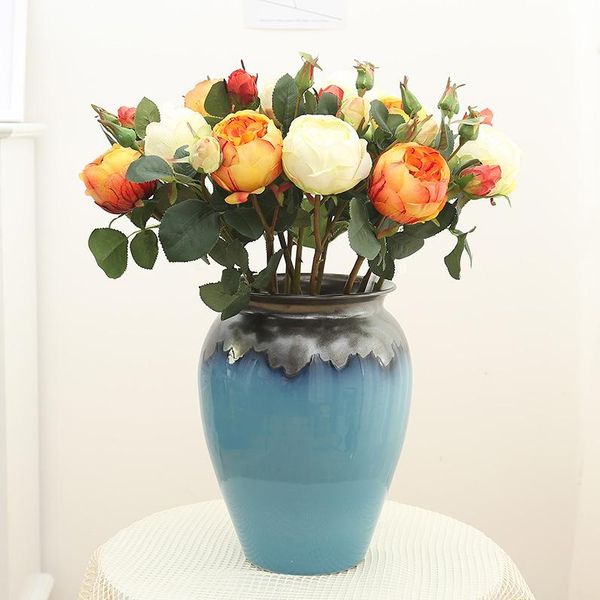 5 pcs luxury large rose peony artificial flowers for wedding decorations white fake flower roses fleur artificielle flores
5 pcs luxury large rose peony artificial flowers for wedding decorations white fake flower roses fleur artificielle flores