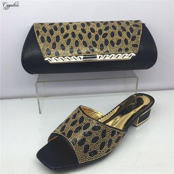 dress shoes excellent black evening party medium heel slippers and purse bag set with rhinestones gy21 height 4cm
dress shoes excellent black evening party medium heel slippers and purse bag set with rhinestones gy21 height 4cm