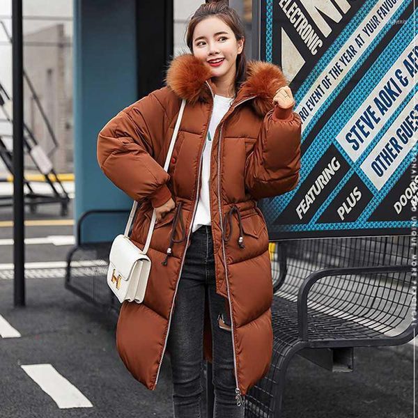 winter oversized slim parka women casual long cotton padded jackets hooded with fur collar caramel thick coats cazadora mujer1, Black
winter oversized slim parka women casual long cotton padded jackets hooded with fur collar caramel thick coats cazadora mujer1, Black