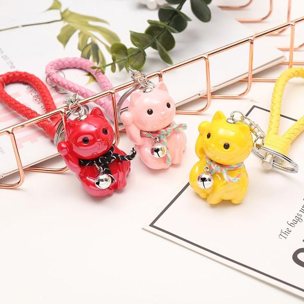 keychains acrylic bell key chain chinese lucky cat ring handbags purse beaded keychain charm gifts pendents, Silver
keychains acrylic bell key chain chinese lucky cat ring handbags purse beaded keychain charm gifts pendents, Silver