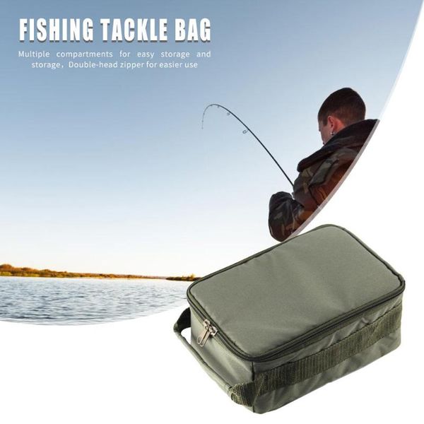 fishing accessories double zipper outdoor bag wide scope of application line reel lure hook handbag storage tackle bags 250x170x100mm
fishing accessories double zipper outdoor bag wide scope of application line reel lure hook handbag storage tackle bags 250x170x100mm