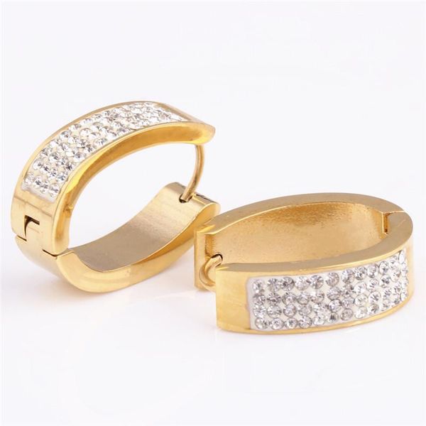 2021 selling fashion titanium steel earrings female crystal from swarovskis 2 colors set of four rows of zircon fit women, Golden;silver
2021 selling fashion titanium steel earrings female crystal from swarovskis 2 colors set of four rows of zircon fit women, Golden;silver