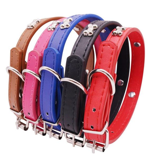 dog collars & leashes 1 pcs bone collar five colors randomly sent for dogs leash pu material small pet accessories
dog collars & leashes 1 pcs bone collar five colors randomly sent for dogs leash pu material small pet accessories
