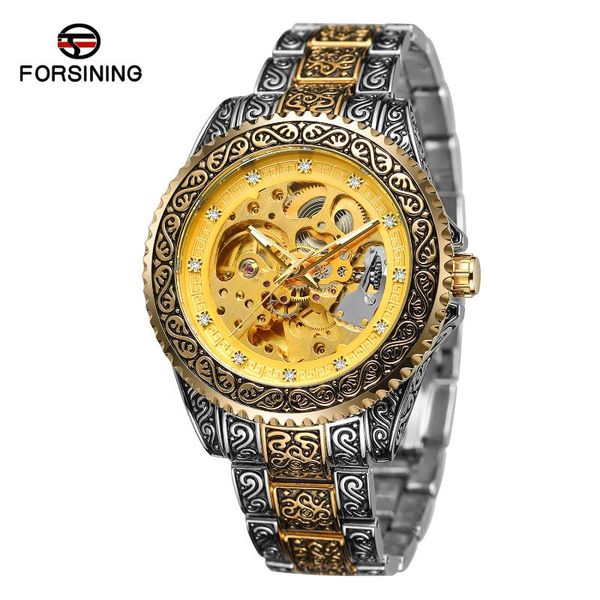 wristwatches forsining watches european and american style men leisure hollow retro carved fully automatic mechanical watch, Slivery;brown
wristwatches forsining watches european and american style men leisure hollow retro carved fully automatic mechanical watch, Slivery;brown