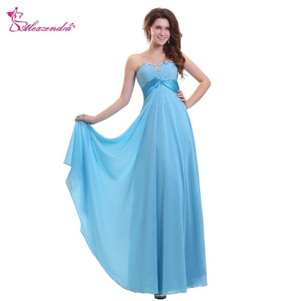 party dresses alexzendra a line chiffon long prom simple beaded sweetheart dress plus size, White;black
party dresses alexzendra a line chiffon long prom simple beaded sweetheart dress plus size, White;black
