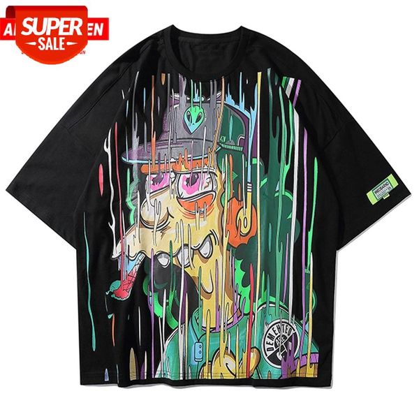 aelfric eden oil paint cartoon graffiti hip hop t shirt men streetwear harajuku loose tees shirt 2020 summer casual cotton #8000, White;black
aelfric eden oil paint cartoon graffiti hip hop t shirt men streetwear harajuku loose tees shirt 2020 summer casual cotton #8000, White;black