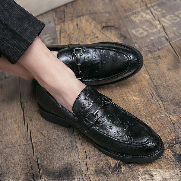 464748 size cross-border plus size leather shoes trendy british-style slip-on lofter british business casual mens slip-on pointed leather sh, Black;white
464748 size cross-border plus size leather shoes trendy british-style slip-on lofter british business casual mens slip-on pointed leather sh, Black;white