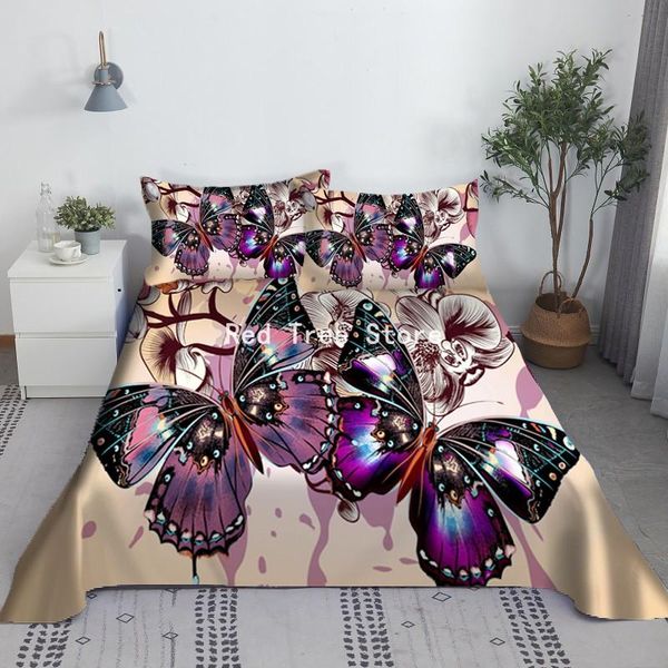 sheets & sets modern design bed flat sheet butterfly printed cover students dormitory guest room florals sleeping bedding set 2/3pcs
sheets & sets modern design bed flat sheet butterfly printed cover students dormitory guest room florals sleeping bedding set 2/3pcs