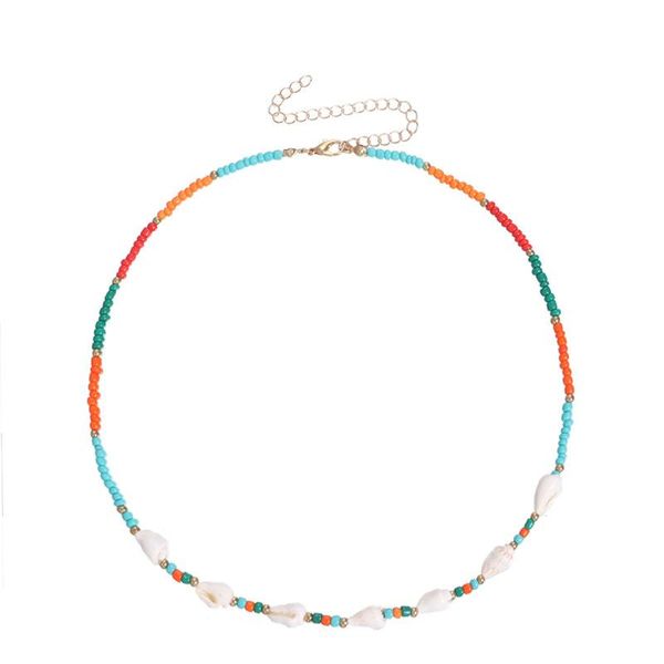 chokers bohemian handmade seed bead choker shell pendant chain gold color necklace for women girl wedding party fashion jewelry gift, Golden;silver
chokers bohemian handmade seed bead choker shell pendant chain gold color necklace for women girl wedding party fashion jewelry gift, Golden;silver