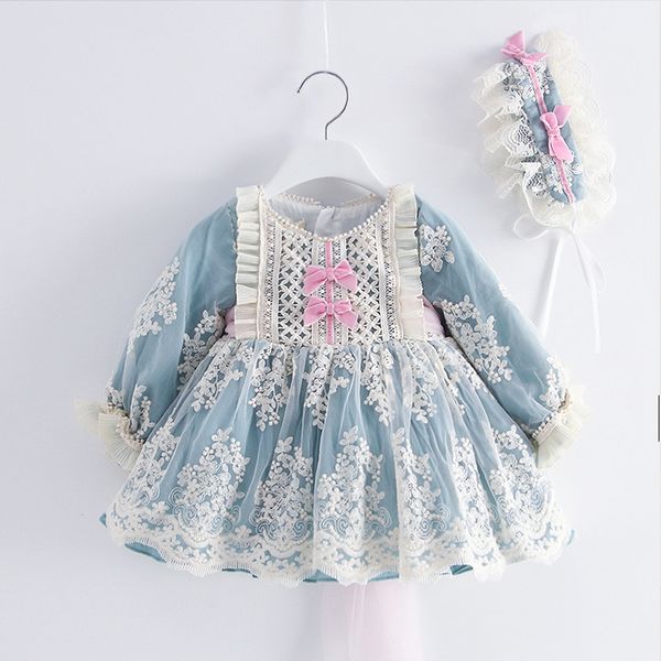 2pcs baby girl long sleeve blue vintage lolita ball gown children spanish princess dress for girl birthday bridesmaid dresses 210303, Red;yellow
2pcs baby girl long sleeve blue vintage lolita ball gown children spanish princess dress for girl birthday bridesmaid dresses 210303, Red;yellow