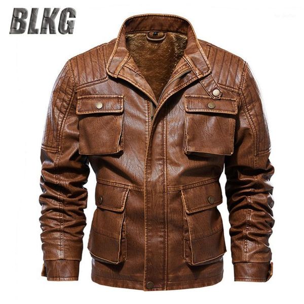men's fur & faux blkg winter jacket men pu leather jackets coats fleece thick warm coat soft, Black
men's fur & faux blkg winter jacket men pu leather jackets coats fleece thick warm coat soft, Black