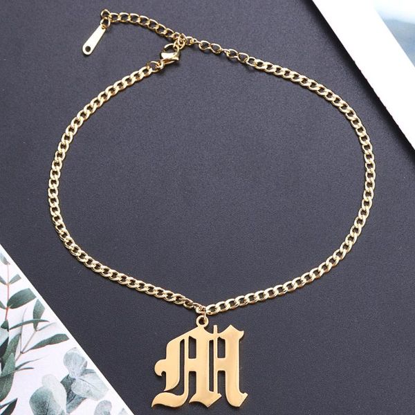 link, chain custom bracelet name old english personality jewelry nameplate bangle gift for her, Black
link, chain custom bracelet name old english personality jewelry nameplate bangle gift for her, Black