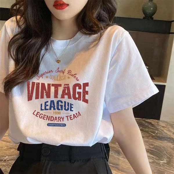 women's t-shirt 100% cotton short sleeve female summer loose korean 2021 student round neck fashion simple top, White
women's t-shirt 100% cotton short sleeve female summer loose korean 2021 student round neck fashion simple top, White